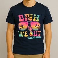 Funny Retro Bruh We Out Teachers T-Shirt