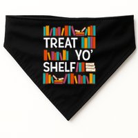 Funny Reading Book Lover Reader Librarian Nerdy Pun USA-Made Doggie Bandana