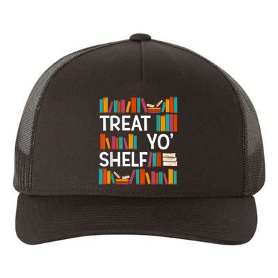 Funny Reading Book Lover Reader Librarian Nerdy Pun Yupoong Adult 5-Panel Trucker Hat