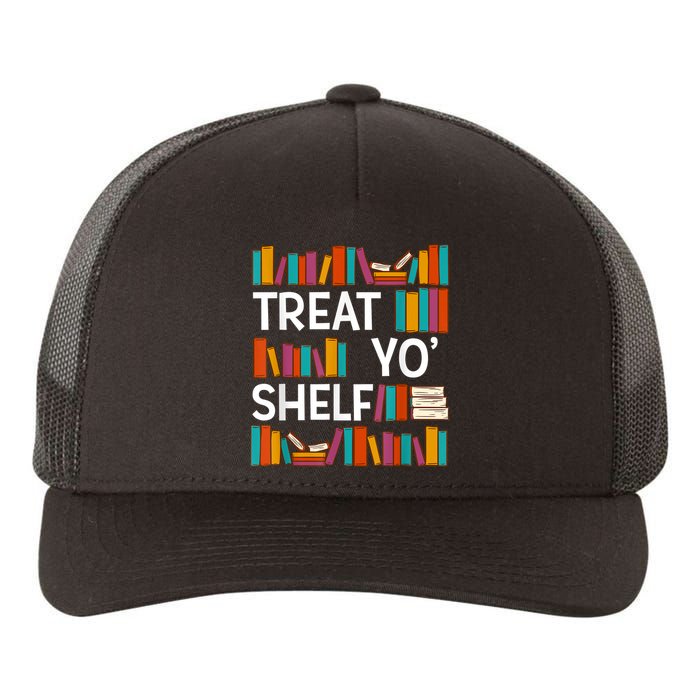 Funny Reading Book Lover Reader Librarian Nerdy Pun Yupoong Adult 5-Panel Trucker Hat