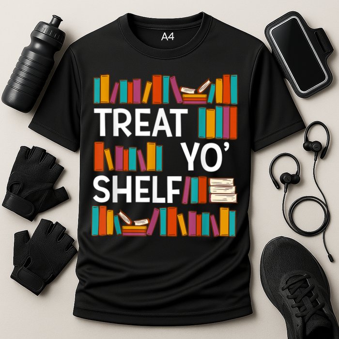 Funny Reading Book Lover Reader Librarian Nerdy Pun Performance Shirt