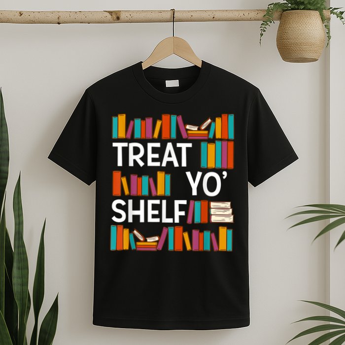 Funny Reading Book Lover Reader Librarian Nerdy Pun T-Shirt