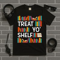 Funny Reading Book Lover Reader Librarian Nerdy Pun T-Shirt