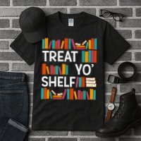 Funny Reading Book Lover Reader Librarian Nerdy Pun Tall T-Shirt