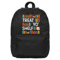 Funny Reading Book Lover Reader Librarian Nerdy Pun 16 in Basic Backpack
