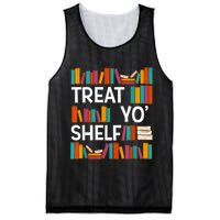Funny Reading Book Lover Reader Librarian Nerdy Pun Mesh Reversible Basketball Jersey Tank