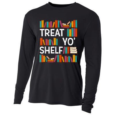 Funny Reading Book Lover Reader Librarian Nerdy Pun Cooling Performance Long Sleeve Crew