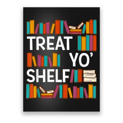 Funny Reading Book Lover Reader Librarian Nerdy Pun Poster