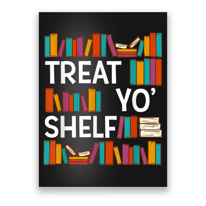 Funny Reading Book Lover Reader Librarian Nerdy Pun Poster