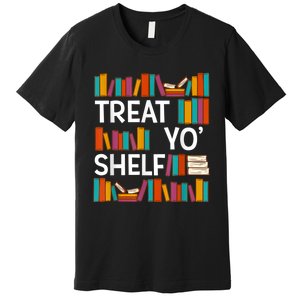 Funny Reading Book Lover Reader Librarian Nerdy Pun Premium T-Shirt