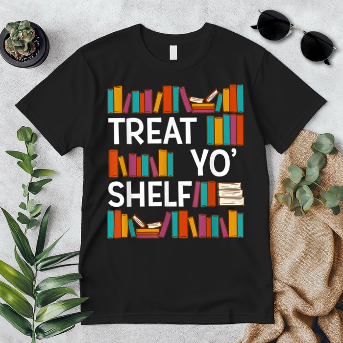 Funny Reading Book Lover Reader Librarian Nerdy Pun Premium T-Shirt