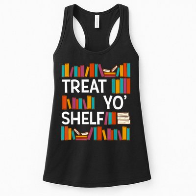 Funny Reading Book Lover Reader Librarian Nerdy Pun Womens Tank Top