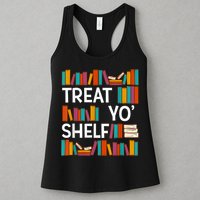 Funny Reading Book Lover Reader Librarian Nerdy Pun Womens Tank Top
