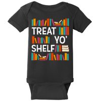 Funny Reading Book Lover Reader Librarian Nerdy Pun Baby Bodysuit