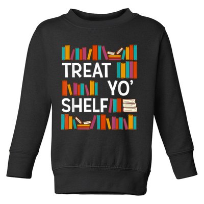 Funny Reading Book Lover Reader Librarian Nerdy Pun Toddler Sweatshirt