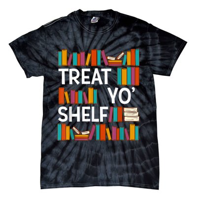 Funny Reading Book Lover Reader Librarian Nerdy Pun Tie-Dye T-Shirt