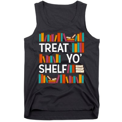 Funny Reading Book Lover Reader Librarian Nerdy Pun Tank Top