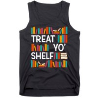 Funny Reading Book Lover Reader Librarian Nerdy Pun Tank Top