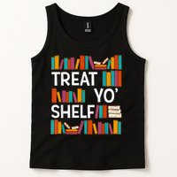 Funny Reading Book Lover Reader Librarian Nerdy Pun Tank Top