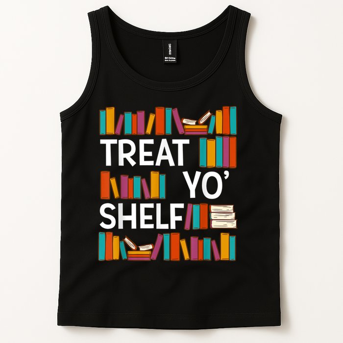 Funny Reading Book Lover Reader Librarian Nerdy Pun Tank Top