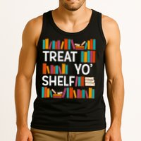 Funny Reading Book Lover Reader Librarian Nerdy Pun Tank Top