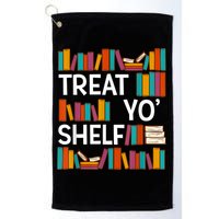 Funny Reading Book Lover Reader Librarian Nerdy Pun Golf Towel