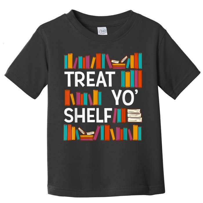 Funny Reading Book Lover Reader Librarian Nerdy Pun Toddler T-Shirt