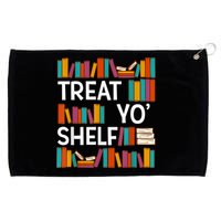 Funny Reading Book Lover Reader Librarian Nerdy Pun Grommeted Golf Towel