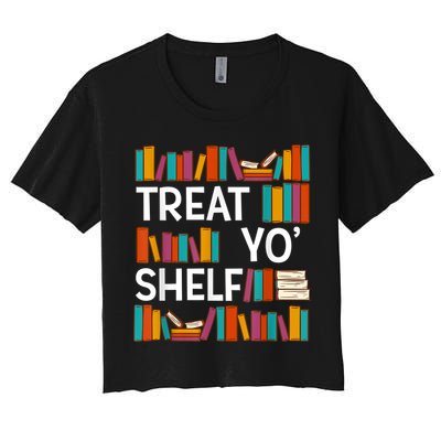 Funny Reading Book Lover Reader Librarian Nerdy Pun Crop Top