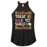 Funny Reading Book Lover Reader Librarian Nerdy Pun Women's Perfect Tri Rocker Tank