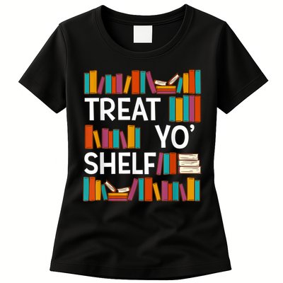 Funny Reading Book Lover Reader Librarian Nerdy Pun Womens T-Shirt