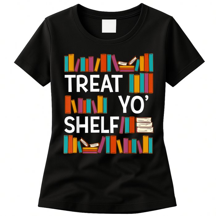 Funny Reading Book Lover Reader Librarian Nerdy Pun Womens T-Shirt