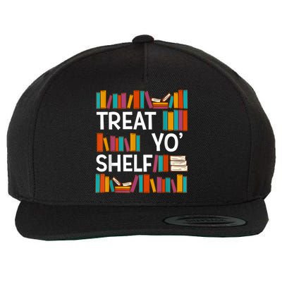 Funny Reading Book Lover Reader Librarian Nerdy Pun Wool Snapback Cap
