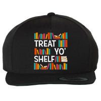 Funny Reading Book Lover Reader Librarian Nerdy Pun Wool Snapback Cap