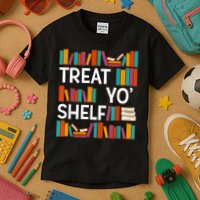 Funny Reading Book Lover Reader Librarian Nerdy Pun Kids T-Shirt