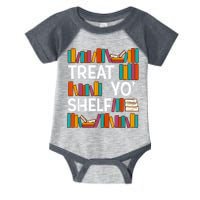 Funny Reading Book Lover Reader Librarian Nerdy Pun Infant Baby Jersey Bodysuit