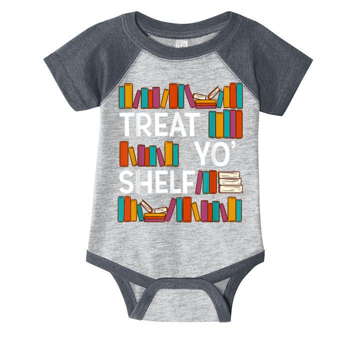 Funny Reading Book Lover Reader Librarian Nerdy Pun Infant Baby Jersey Bodysuit