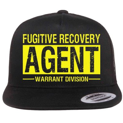 Fugitive Recovery Bail Agent Halloween Costume Flatbill Hat