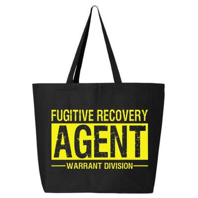 Fugitive Recovery Bail Agent Halloween Costume 25L Jumbo Tote