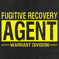 Fugitive Recovery Bail Agent Halloween Costume Golf Towel