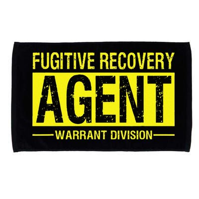 Fugitive Recovery Bail Agent Halloween Costume Microfiber Hand Towel