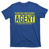 Fugitive Recovery Bail Agent Halloween Costume T-Shirt