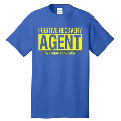 Fugitive Recovery Bail Agent Halloween Costume Tall T-Shirt