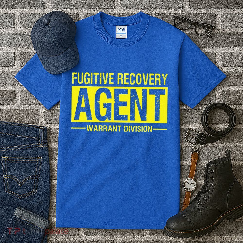 Fugitive Recovery Bail Agent Halloween Costume Tall T-Shirt