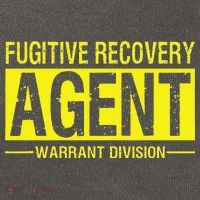 Fugitive Recovery Bail Agent Halloween Costume Cotton Canvas Backpack