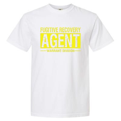 Fugitive Recovery Bail Agent Halloween Costume Garment-Dyed Heavyweight T-Shirt