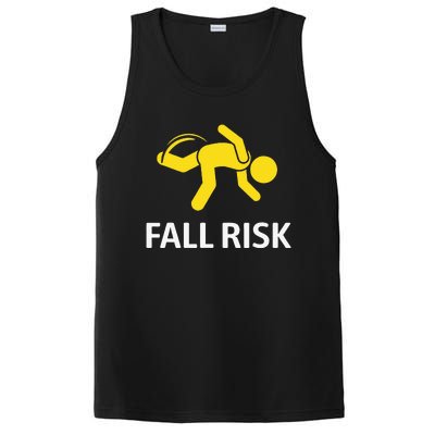 Fall Risk Balance Issues Funny Fall Risk PosiCharge Competitor Tank