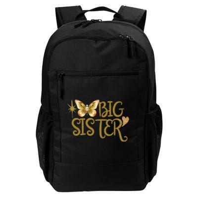 Funny Retro Big Sister Gift Present For Girl Teenager Daily Commute Backpack