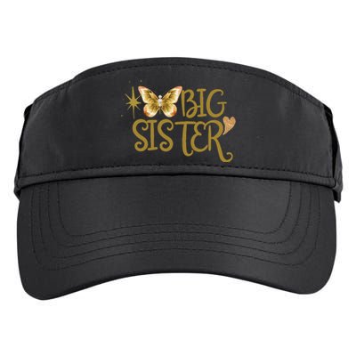 Funny Retro Big Sister Gift Present For Girl Teenager Adult Drive Performance Visor