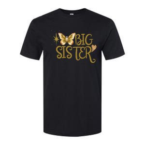 Funny Retro Big Sister Gift Present For Girl Teenager Softstyle CVC T-Shirt